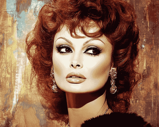 Sophia Loren Iconic Style Diamond Painting