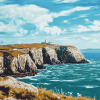 South Stack Cliffs Seaside Diamond Painting