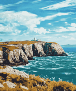 South Stack Cliffs Seaside Diamond Painting