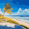 Space Coast Beaches Diamond Painting