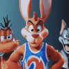 Space Jam Cartoon Characters Diamond Painting