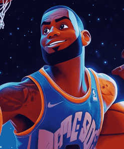 Space Jam Cartoon Diamond Painting