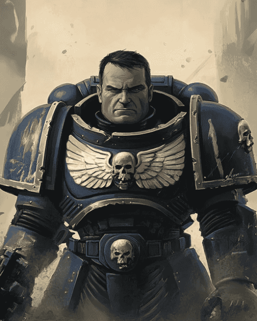 Space Marine Films Diamond Painting