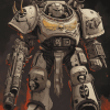 Space Marine Warrior Diamond Painting