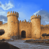 Spain Muralla De Vila Fortress Diamond Painting