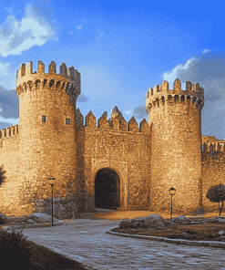 Spain Muralla De Vila Fortress Diamond Painting