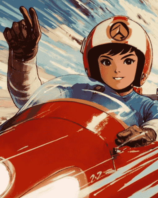 Speed Racer Anime Diamond Painting