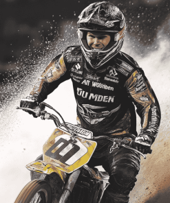 Speedway Legend Tai Woffinden Diamond Painting