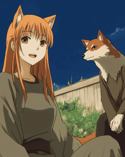 Spice And Wolf Anime Series Diamond Painting