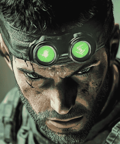 Splinter Cell Sam Fisher Diamond Painting