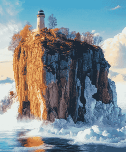 Split Rock Lighthouse Diamond Painting