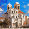 St Anastasia Cathedral in Zadar Diamond Painting