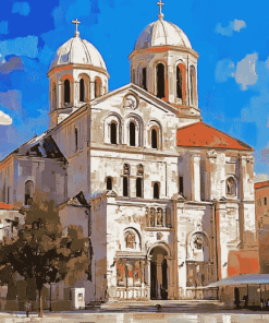 St Anastasia Cathedral in Zadar Diamond Painting