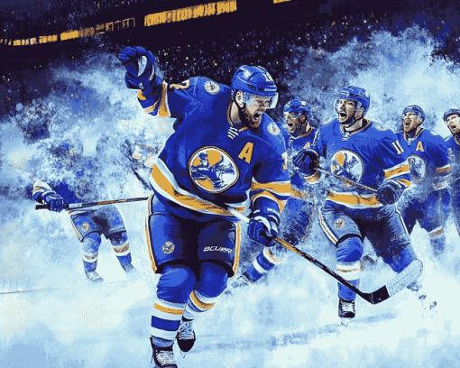 St Louis Blues Ice Hockey Diamond Painting