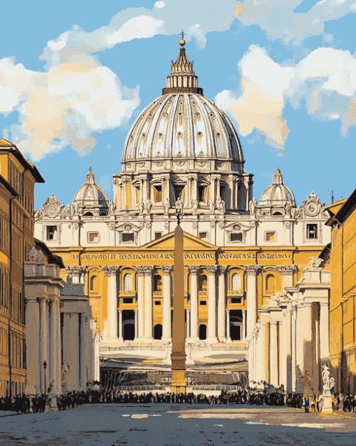 St Peters Basilica Diamond Painting