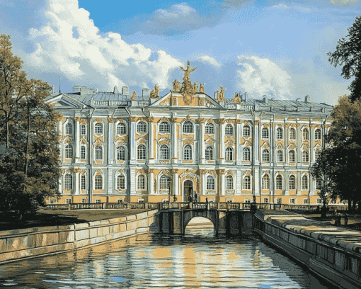 St Petersburg Palace Russia Diamond Painting