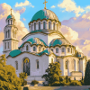 St Sava Cathedral Belgrade Diamond Painting