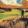 St. Andrews Golf Landscape Diamond Painting