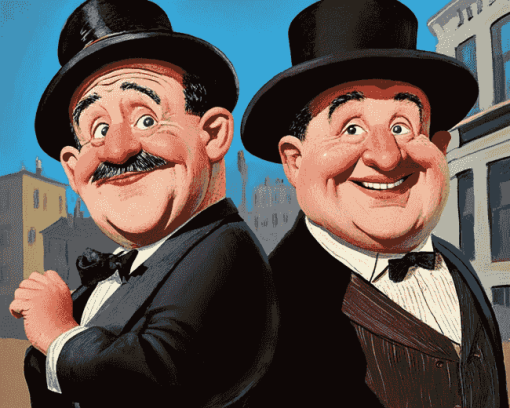 Stan And Ollie Movie Diamond Painting