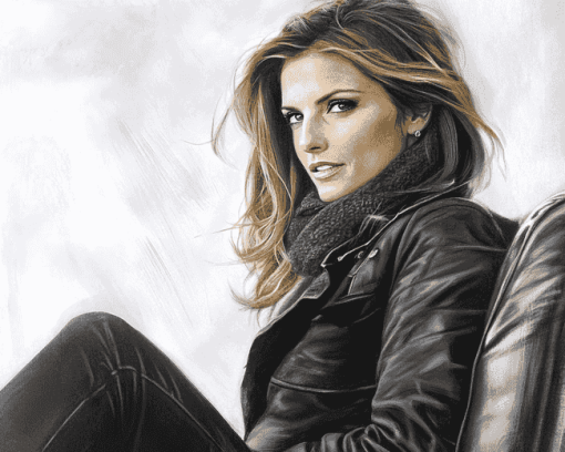 Stana Katic Celebrity Diamond Painting