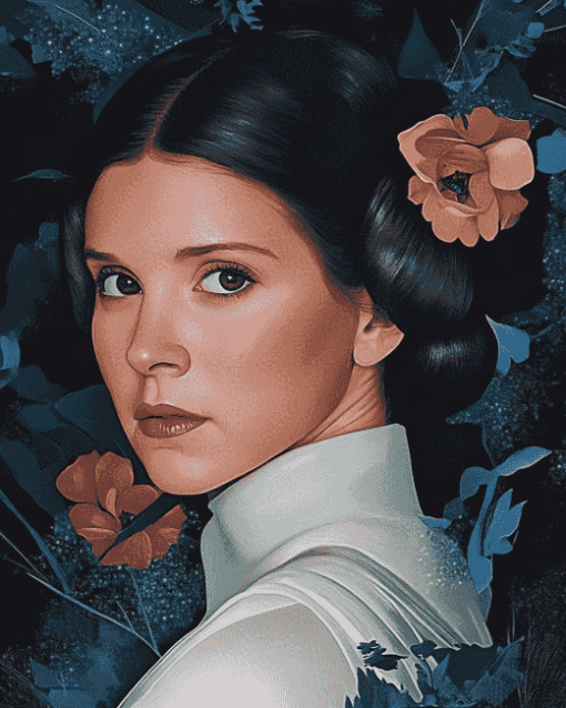 Star Wars Leia Movie Diamond Painting