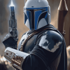 Star Wars Mandalorian Movie Diamond Painting