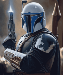 Star Wars Mandalorian Movie Diamond Painting