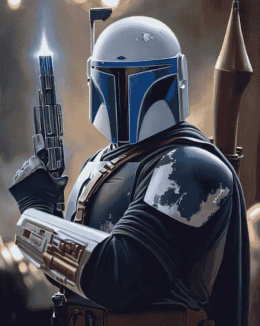 Star Wars Mandalorian Movie Diamond Painting