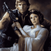 Star Wars Princess Leia Diamond Painting