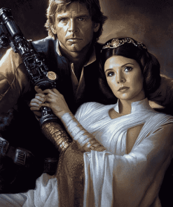 Star Wars Princess Leia Diamond Painting