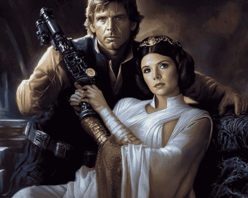 Star Wars Princess Leia Diamond Painting