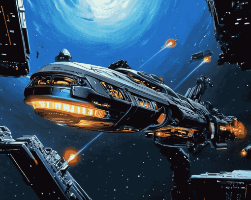 Starbase Fantasy Diamond Painting