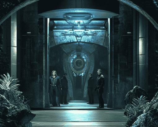 Stargate Atlantis Sci-Fi Series Diamond Painting