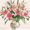 Stargazer Lily Blossoms Diamond Painting