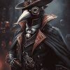 Steampunk Fantasy Plague Doctor Diamond Painting