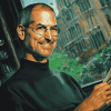 Steve Jobs Creative Icon Diamond Painting