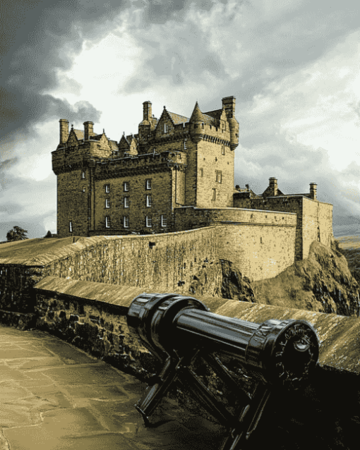 Stirling Castle in Scotland Diamond Painting