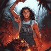 Stranger Things Eddie Fantasy Series Diamond Painting