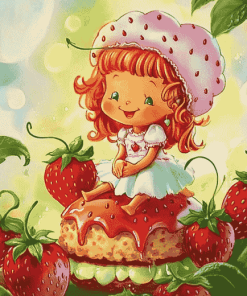 Strawberry Shortcake Classic Diamond Painting