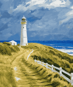 Stunning Cape Otway Lighthouse Diamond Painting