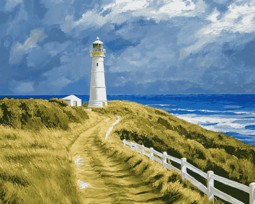 Stunning Cape Otway Lighthouse Diamond Painting