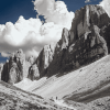 Stunning Dolomites Landscape Diamond Painting