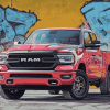 Stylish Dodge Ram Diamond Painting