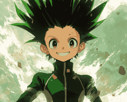 Stylish Gon Freecss Diamond Painting