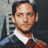 Stylish Tobey Maguire Celebrity Diamond Painting