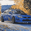 Subaru WRX Racing Diamond Painting