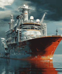 Subsea Engineering Ship Diamond Painting