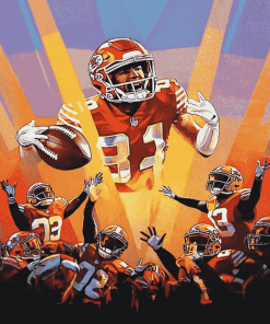 Super Bowl Sports Fan Diamond Painting