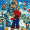 Super Mario Bros Adventure Diamond Painting