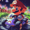 Super Mario Kart Fun Diamond Painting